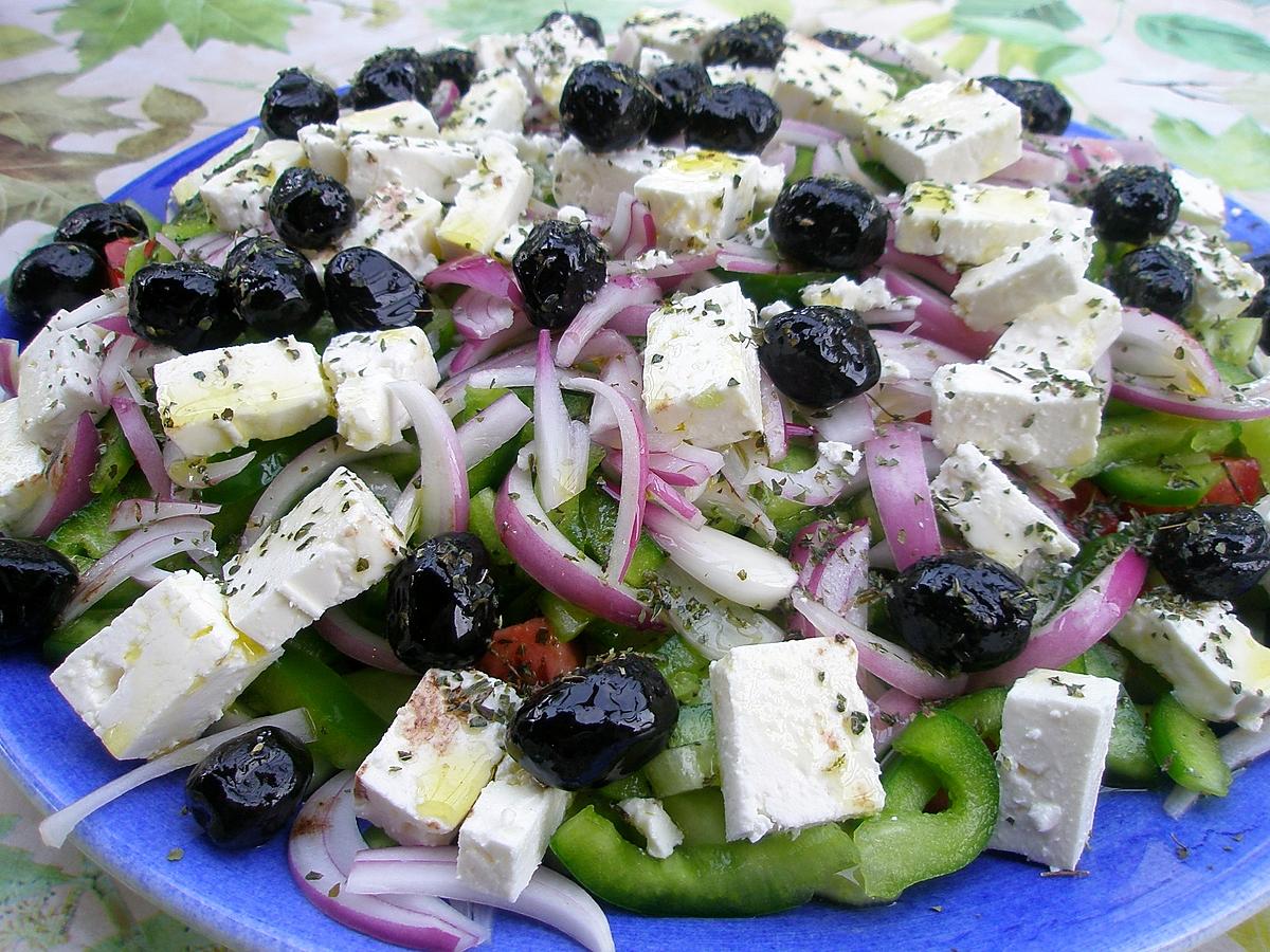 recette Salade Grecque