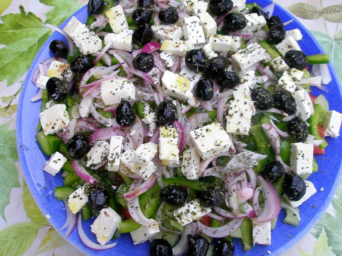 recette Salade Grecque