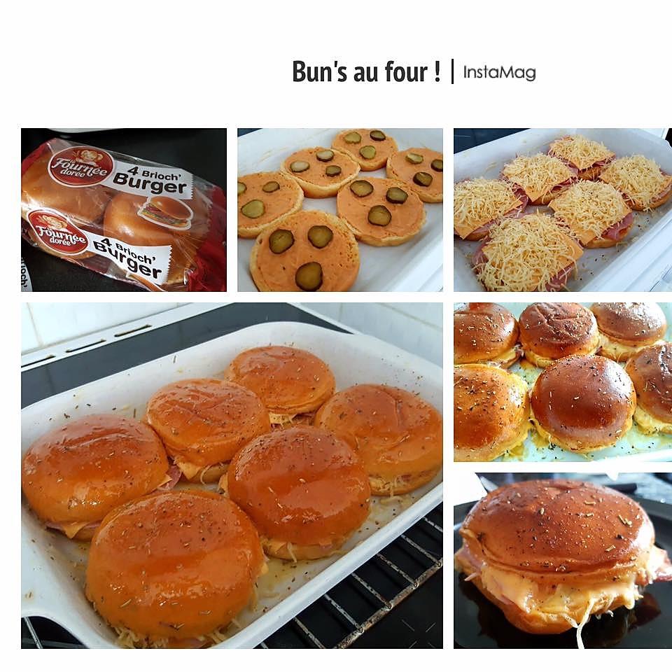 recette Bun's au four