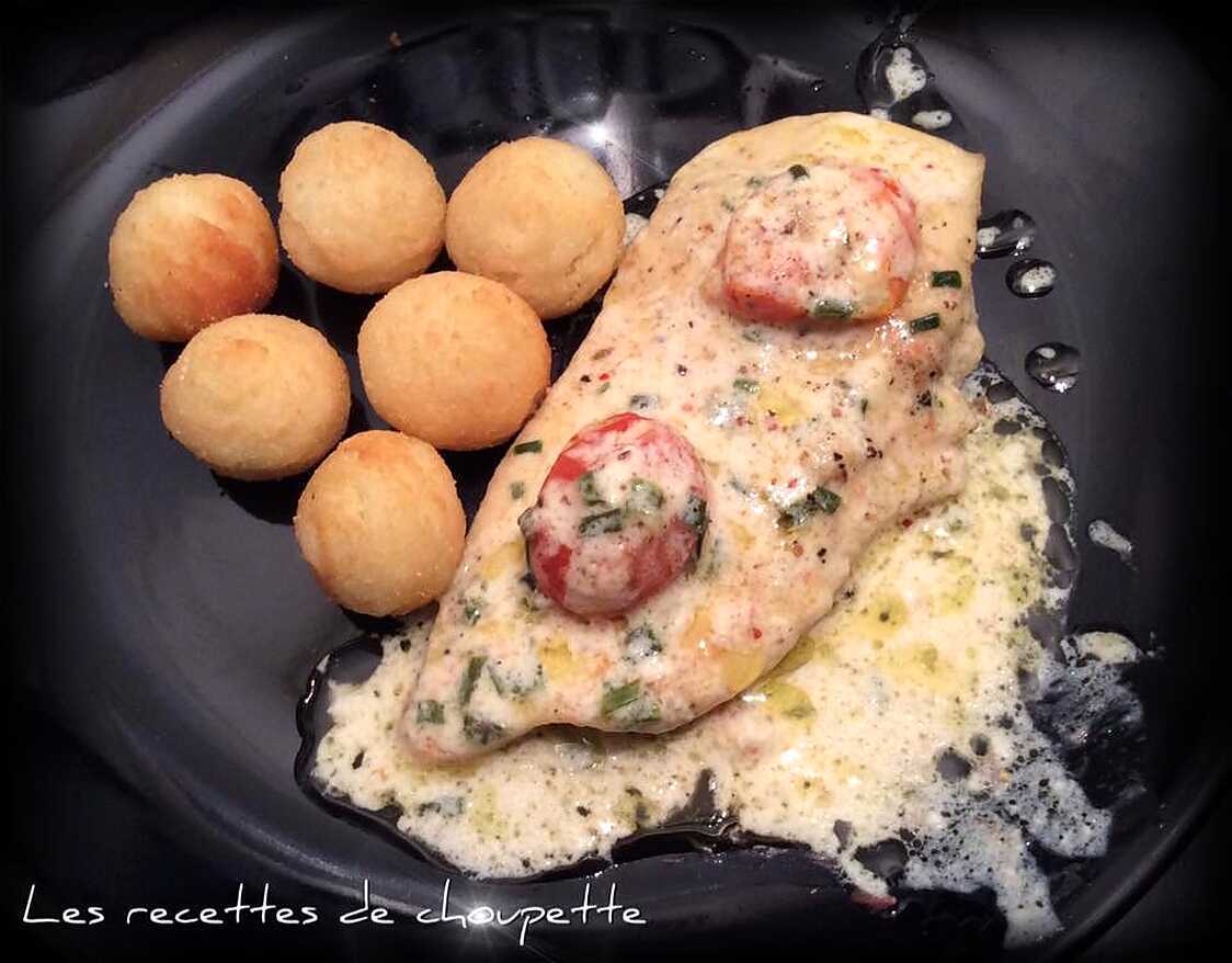 Recette de Blanc de poulet à la crème de curry (recette allégée)