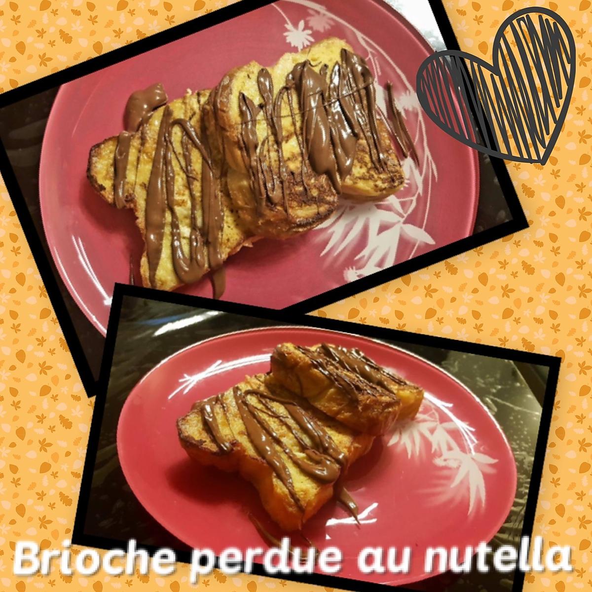 recette pain perdu au nutella