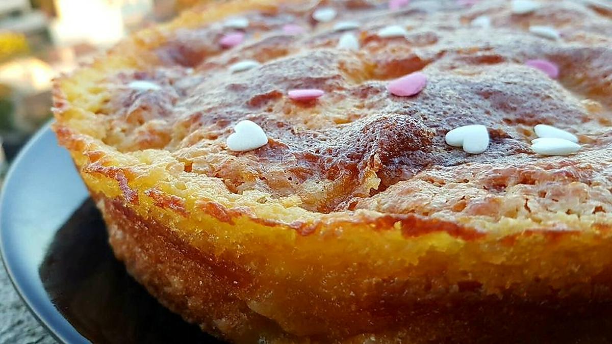 recette Gâteau de belle mère aux pommes