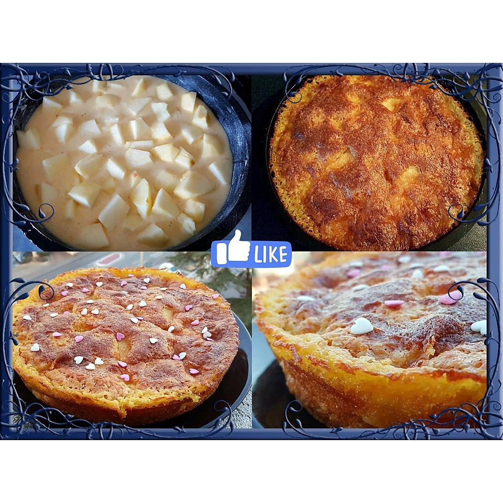 recette Gâteau de belle mère aux pommes