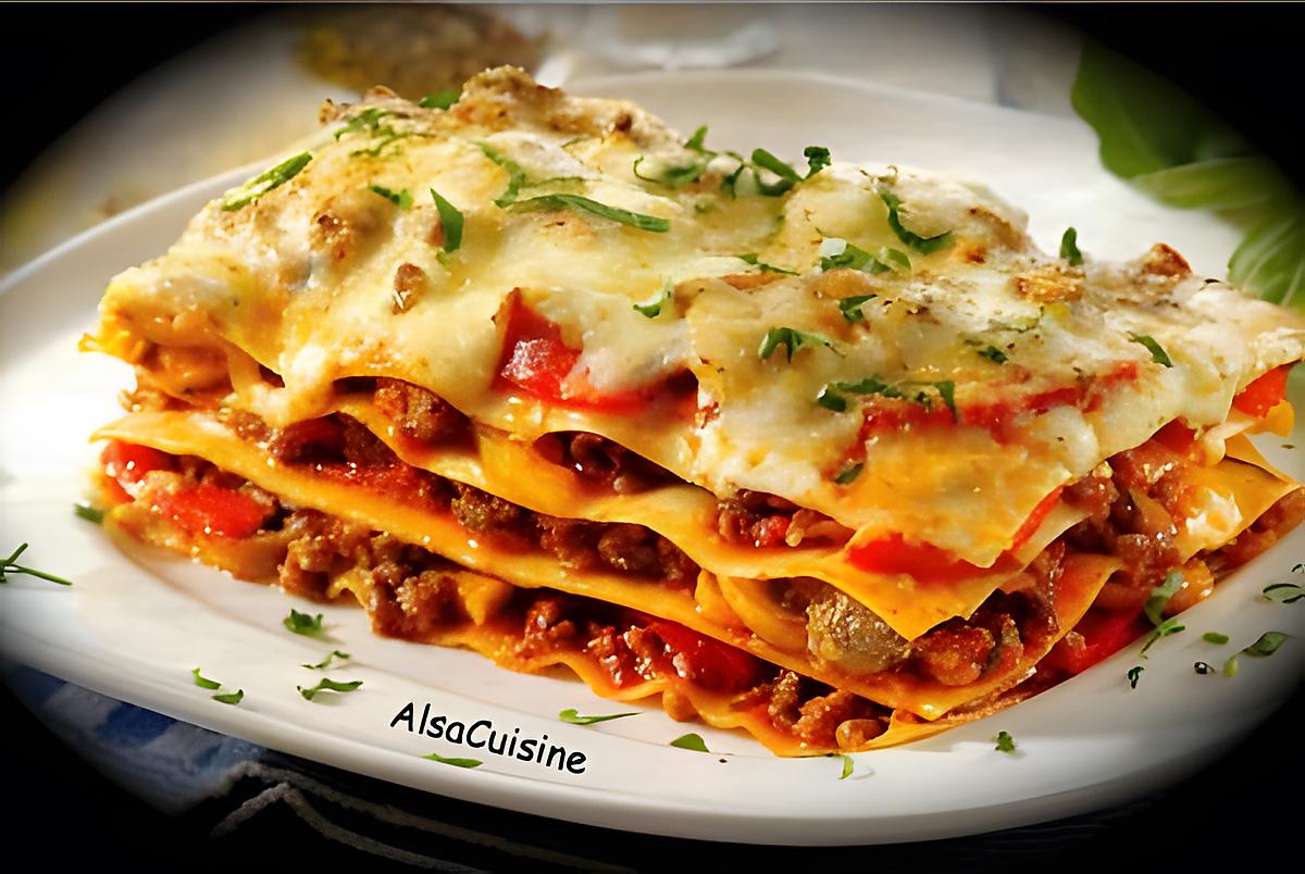 recette Mes lasagnes ...