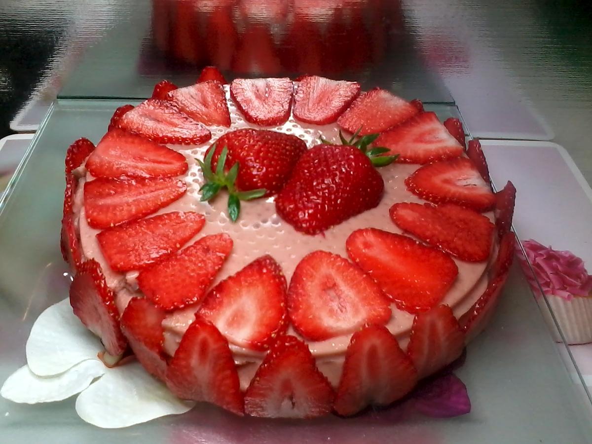 recette nuages aux fraises