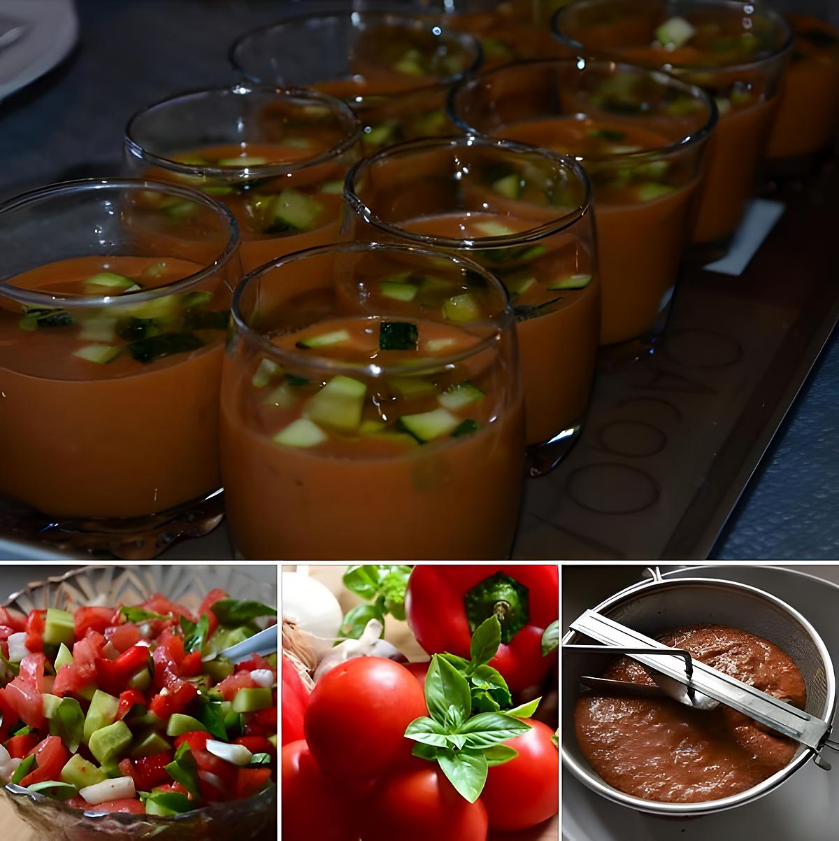 recette Gaspacho espagnol : soupe ou jus de légumes ?