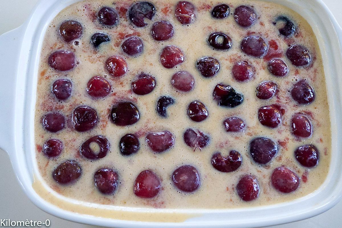 recette Clafoutis aux cerises