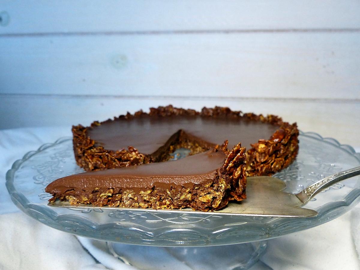 recette Tarte au chocolat vegan et sans gluten