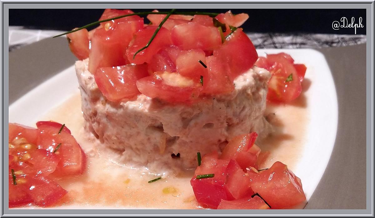 recette Tartare de Tomates aux rillettes de Thon