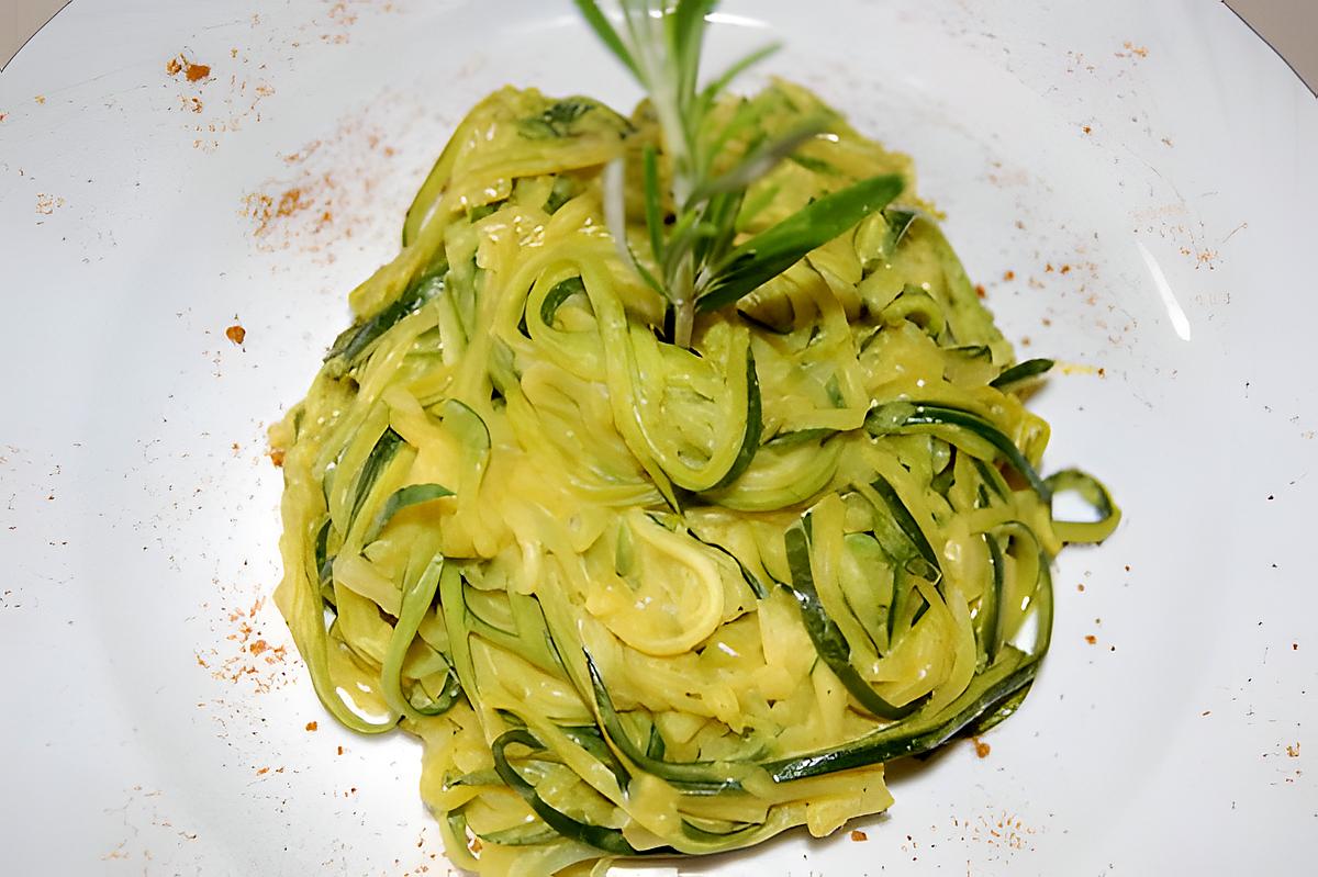 recette Spaghetti de courgettes du blog cccuisine.over-blog.com