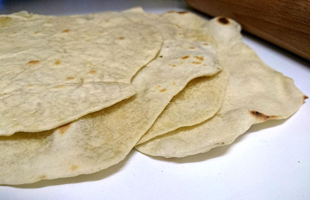 recette Pâte pour wrap