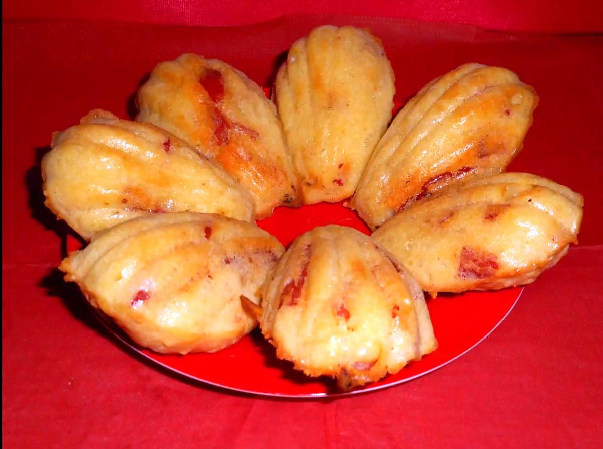 recette Madeleine au Chorizo