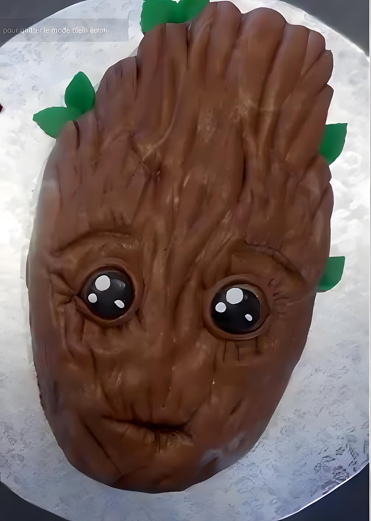 recette Gâteau Baby Groot