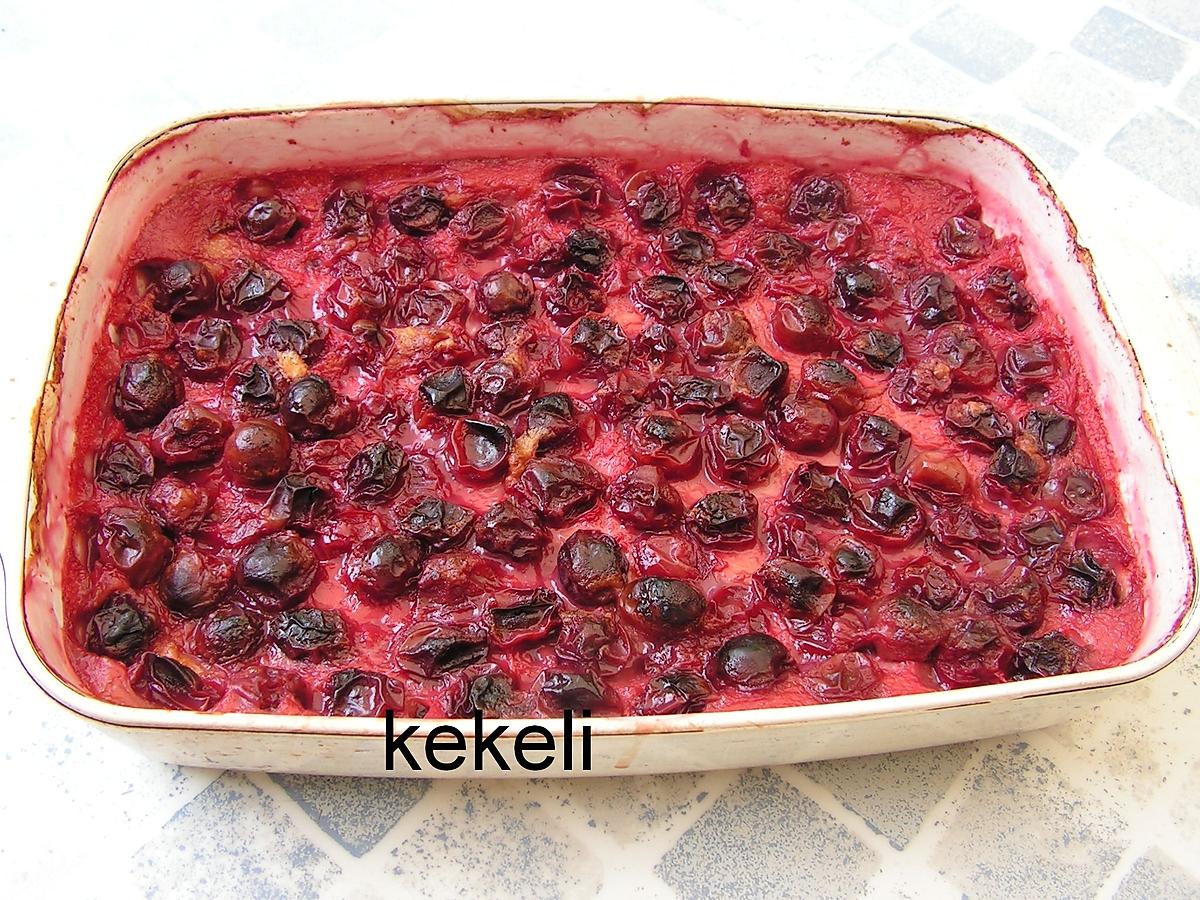 recette Clafoutis aux cerises