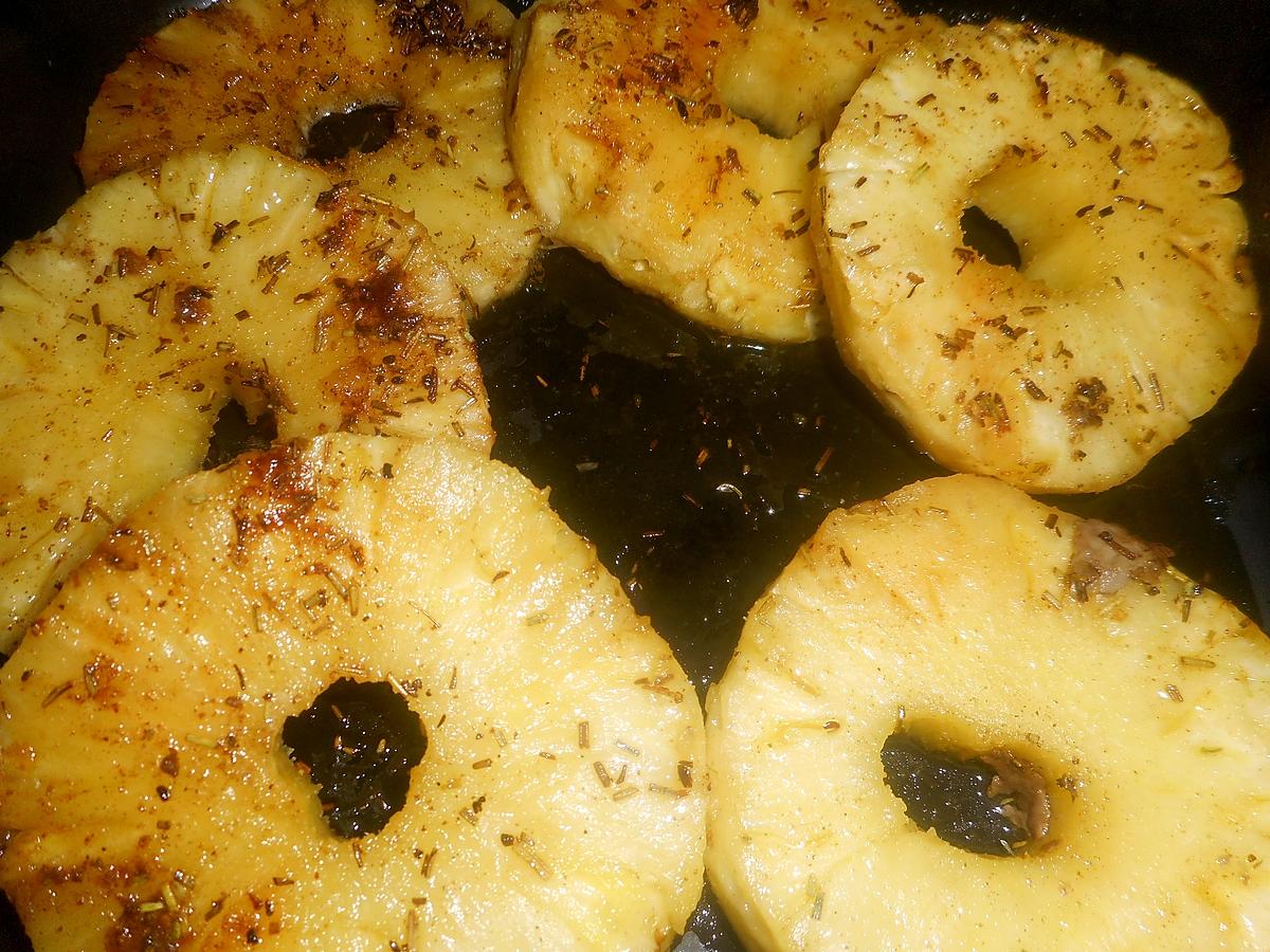 recette Porc grillé a l ananas