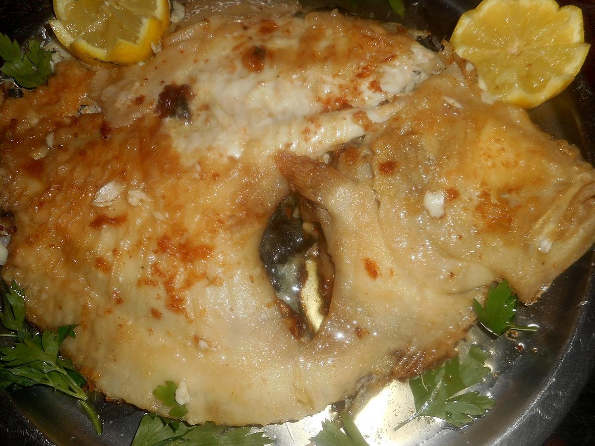 recette turbot meuniére