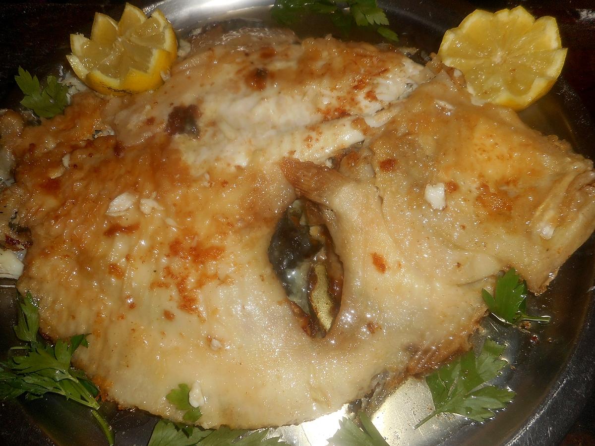 recette turbot meuniére