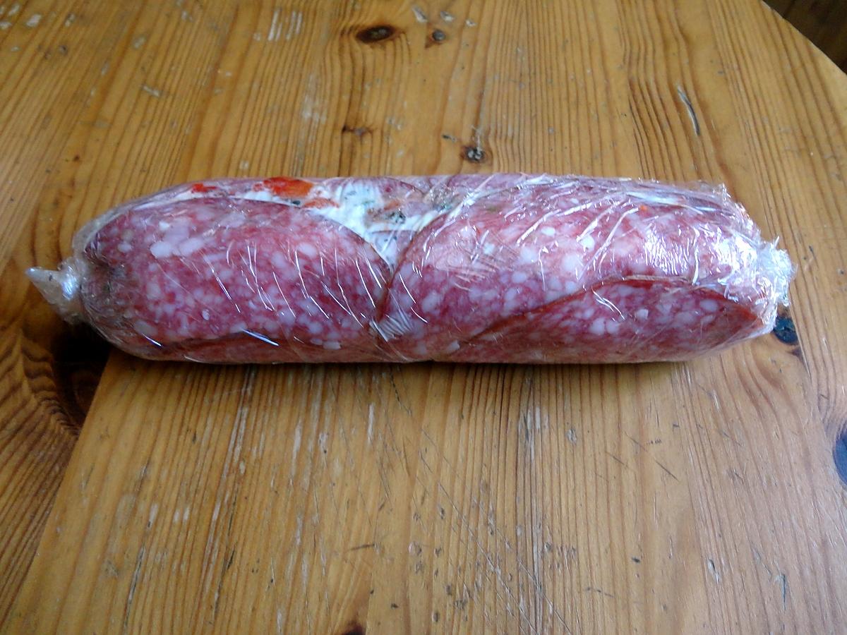 recette roulés de salami  de ""BARA ""