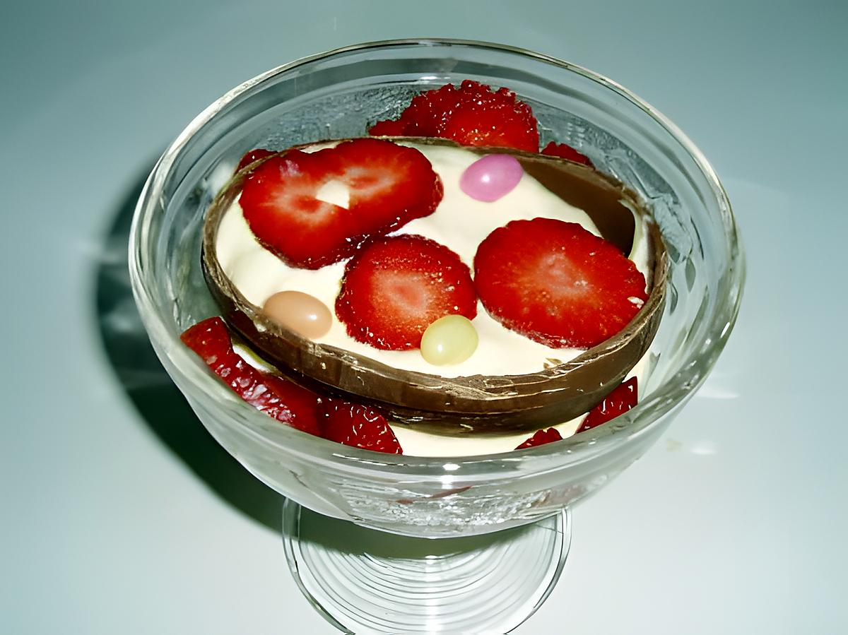 recette tiramisu aux fraises pour paques