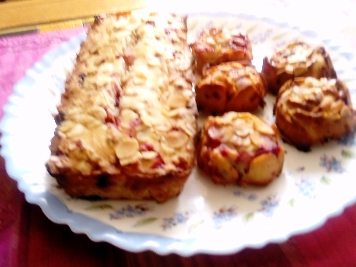 recette cake aux groseilles et aux amandes  de nathalie    milani,,,,cuisine pour voozeno