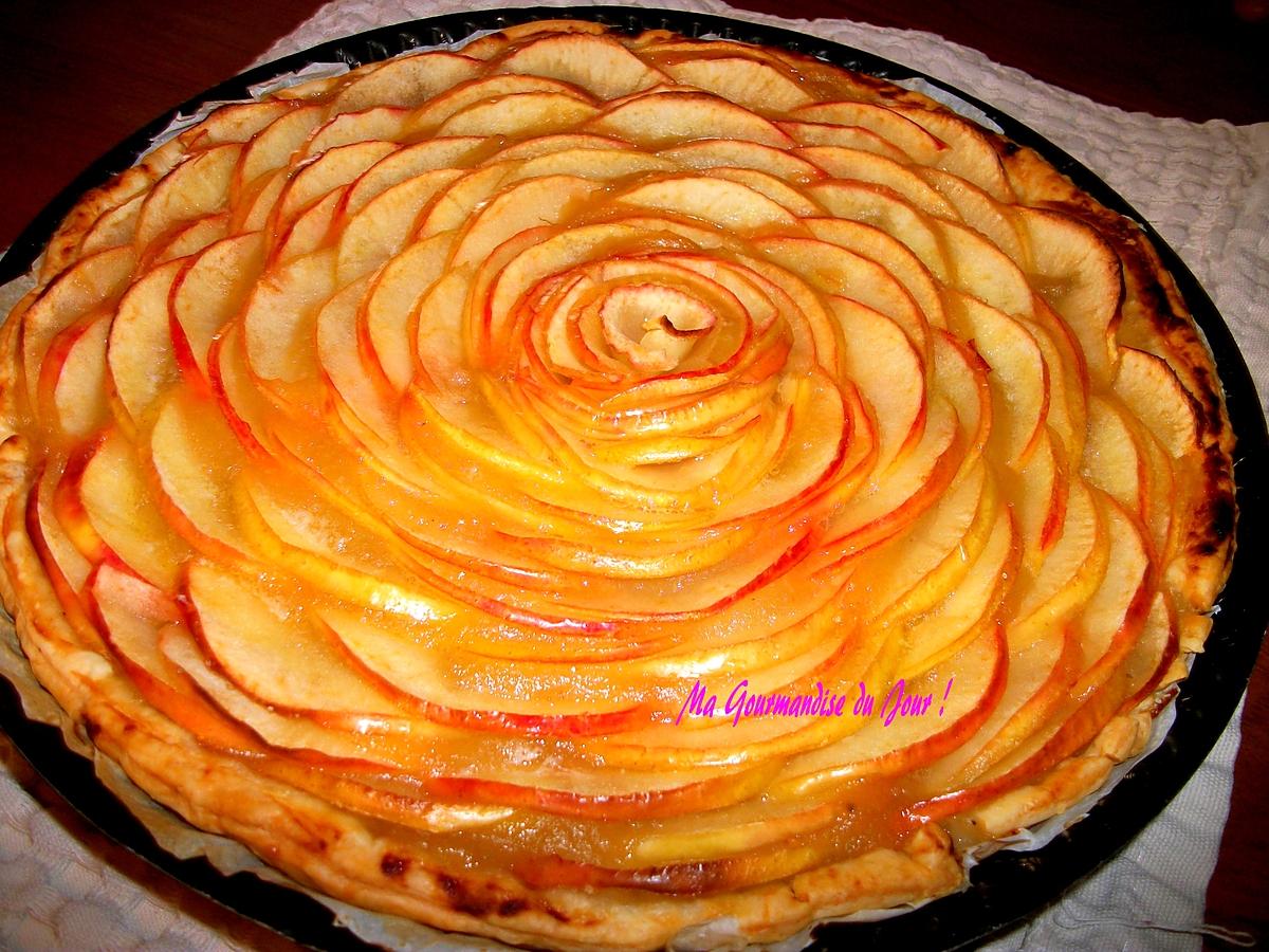 recette TARTE AUX POMMES REVISITÉE