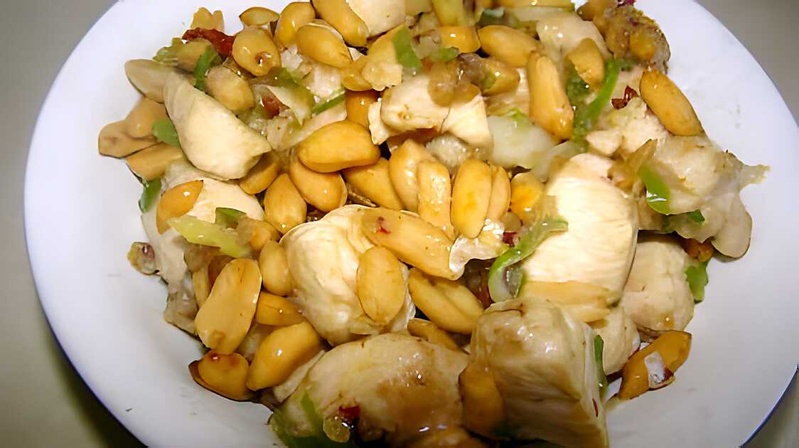 Recette de Gong bao ji ding (poulet du Si Chuan)