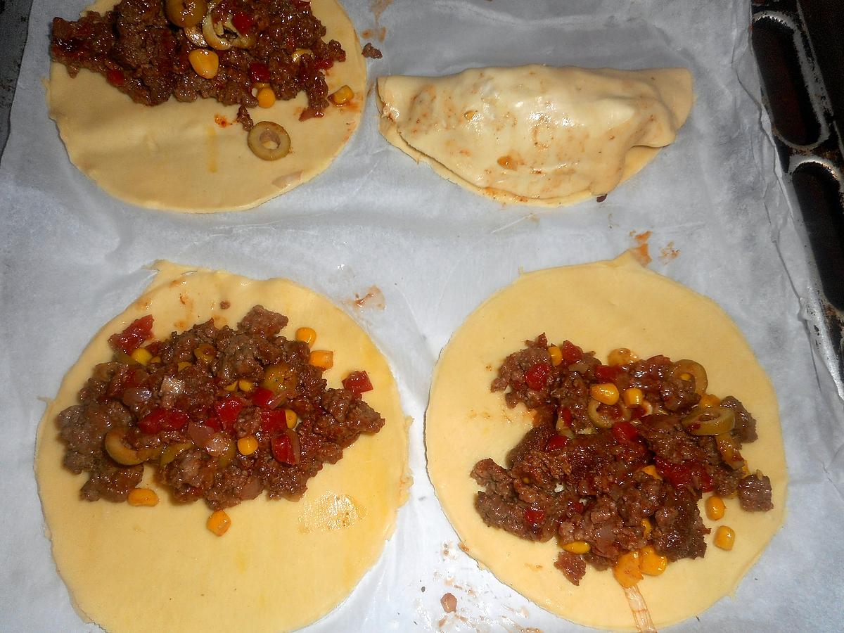 recette Empanadas méxicains