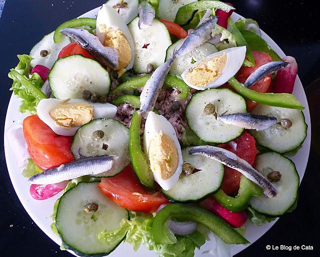 recette Salade niçoise