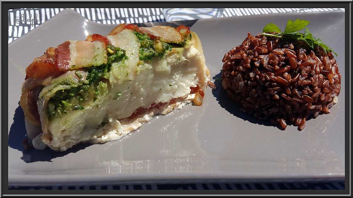 Recette de Dos de Lieu noir au Pesto de fanes de radis
