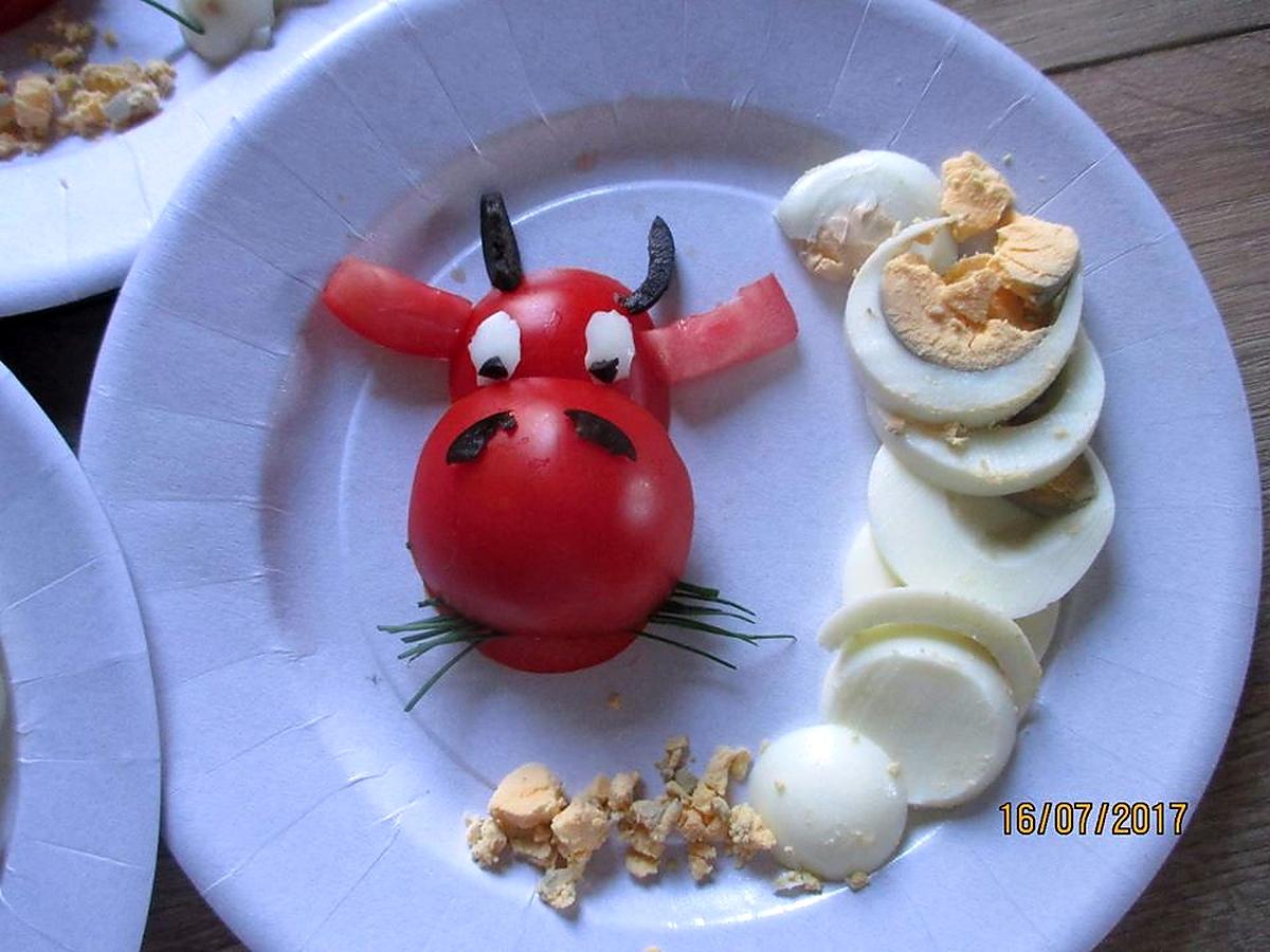 recette soyons vache avec les tomates