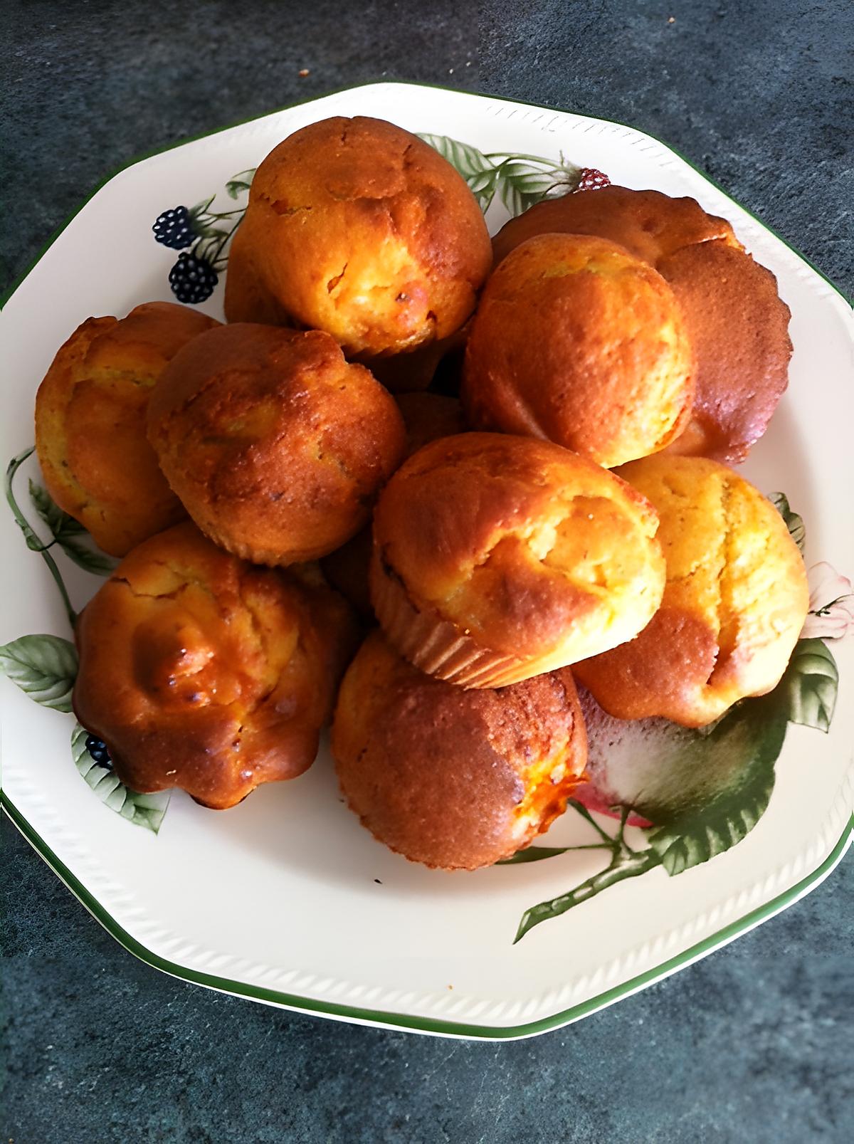 recette Muffins aux abricots et amandes