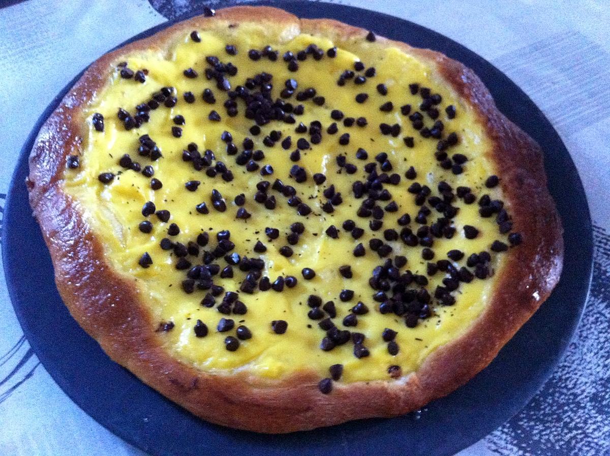 recette Tartes briochées au chocolat