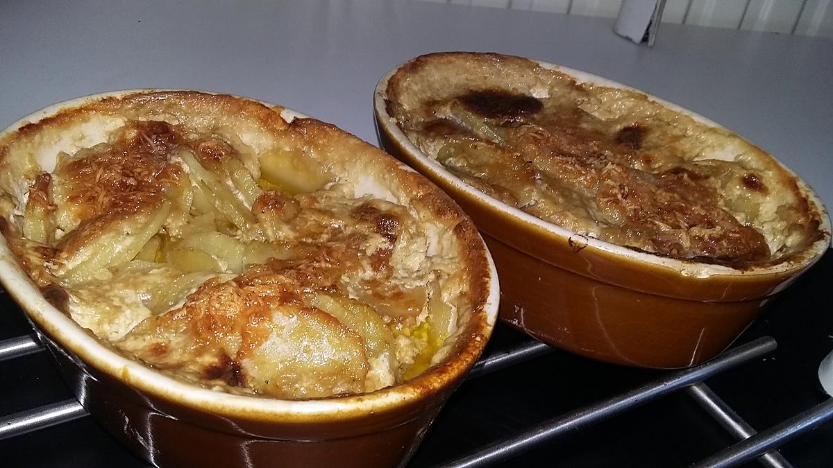 recette Gratin de pommes de terre au saucisses de Toulouse et au maroilles