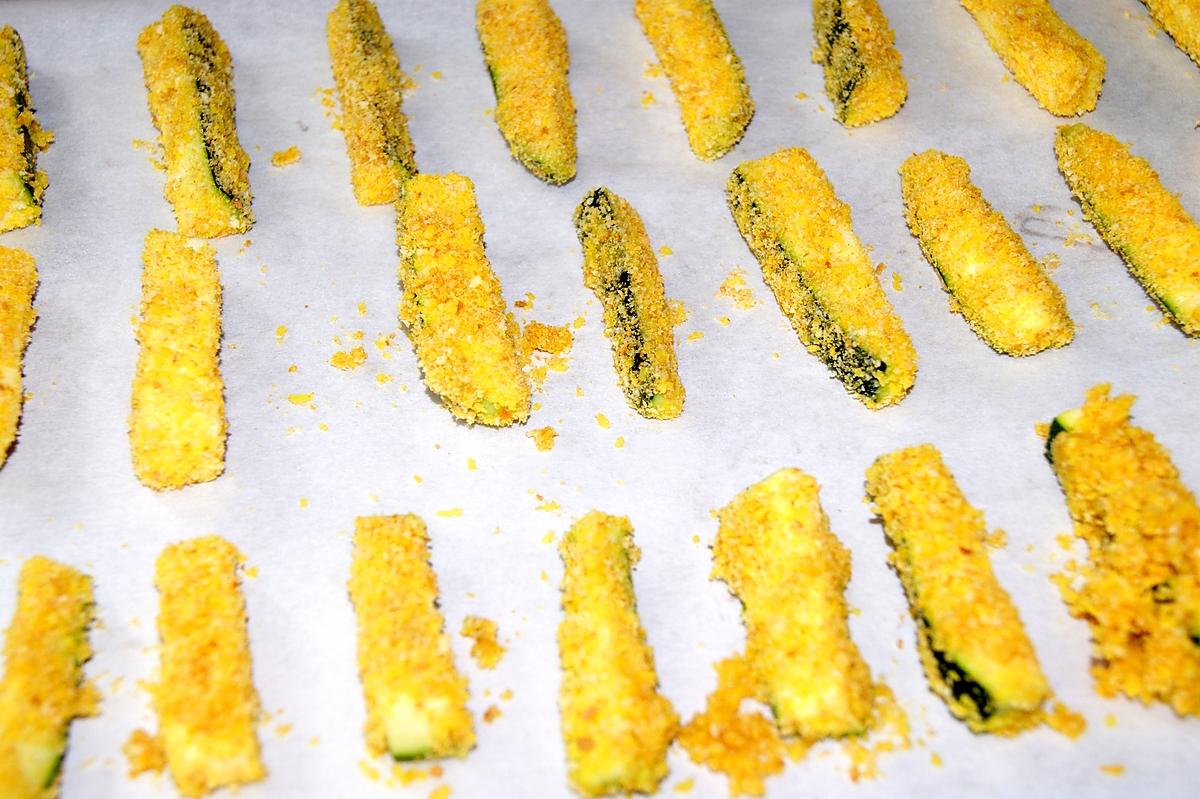 recette Frites de courgette