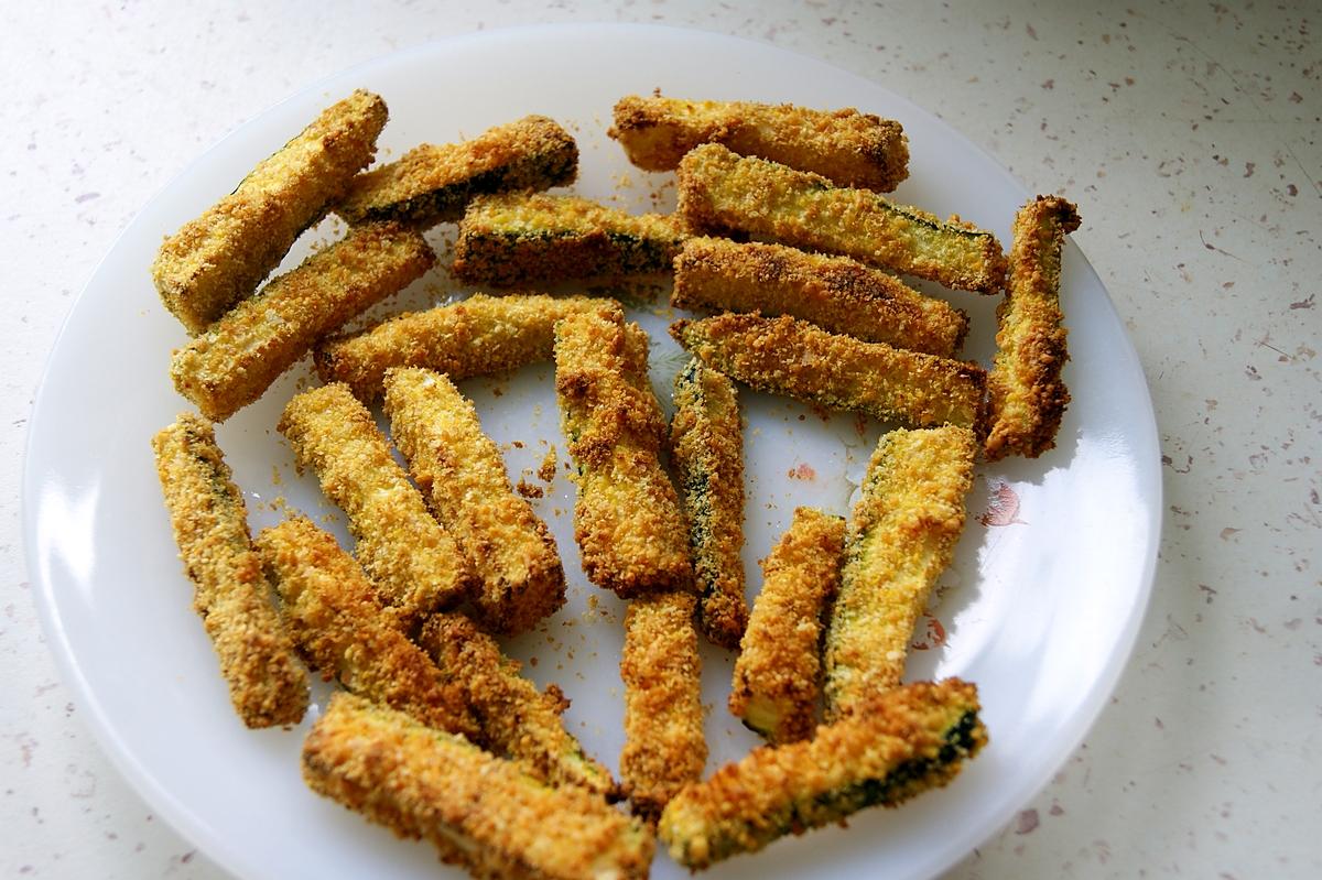 recette Frites de courgette