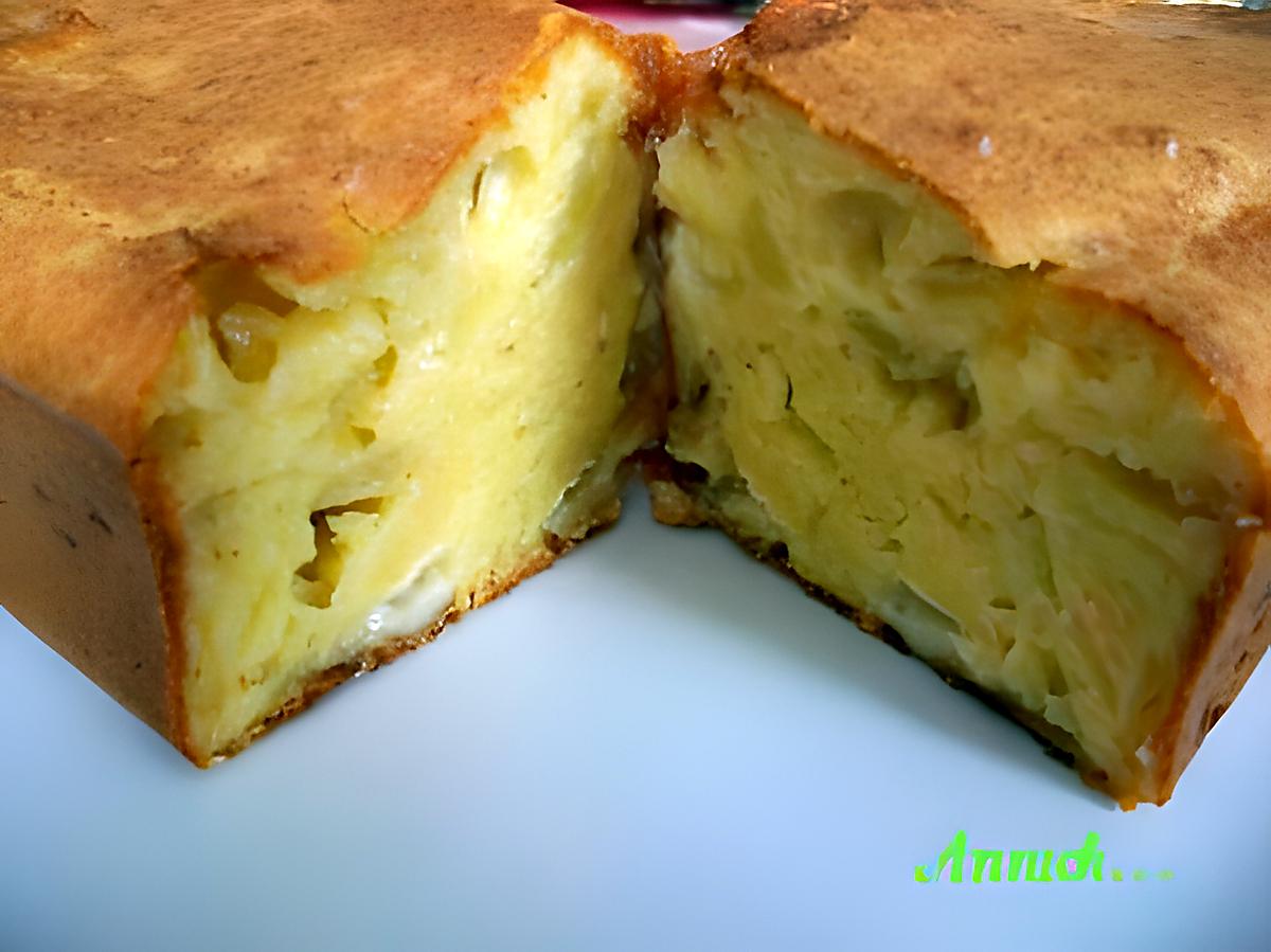 recette cake maroilles-camembert & pommes