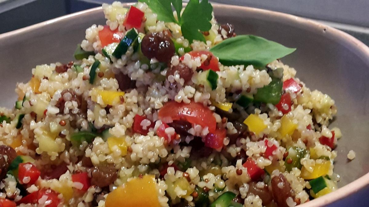recette salade de quinoa sucré salé