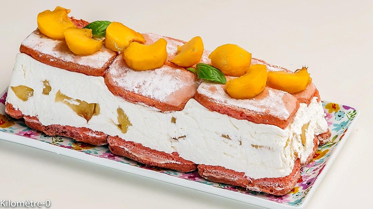 recette Terrine aux pêches et nectarines