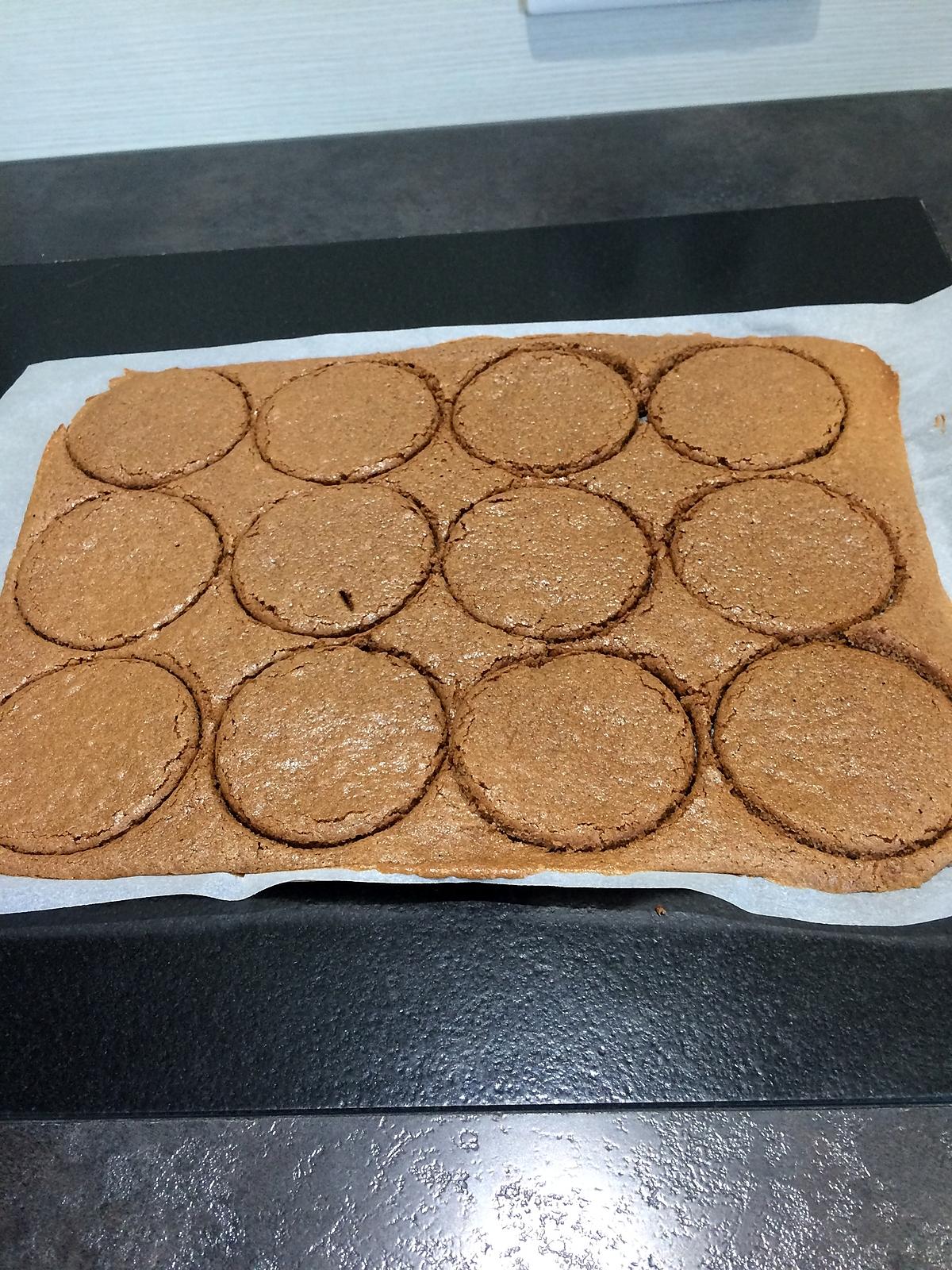 recette mini gâteau chocolat/ fraise