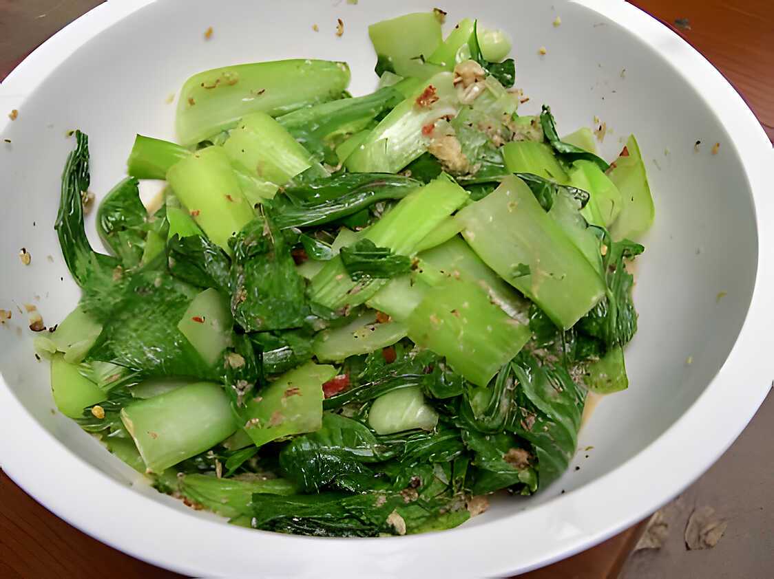 Recette de You cai mariné sauce asiatique