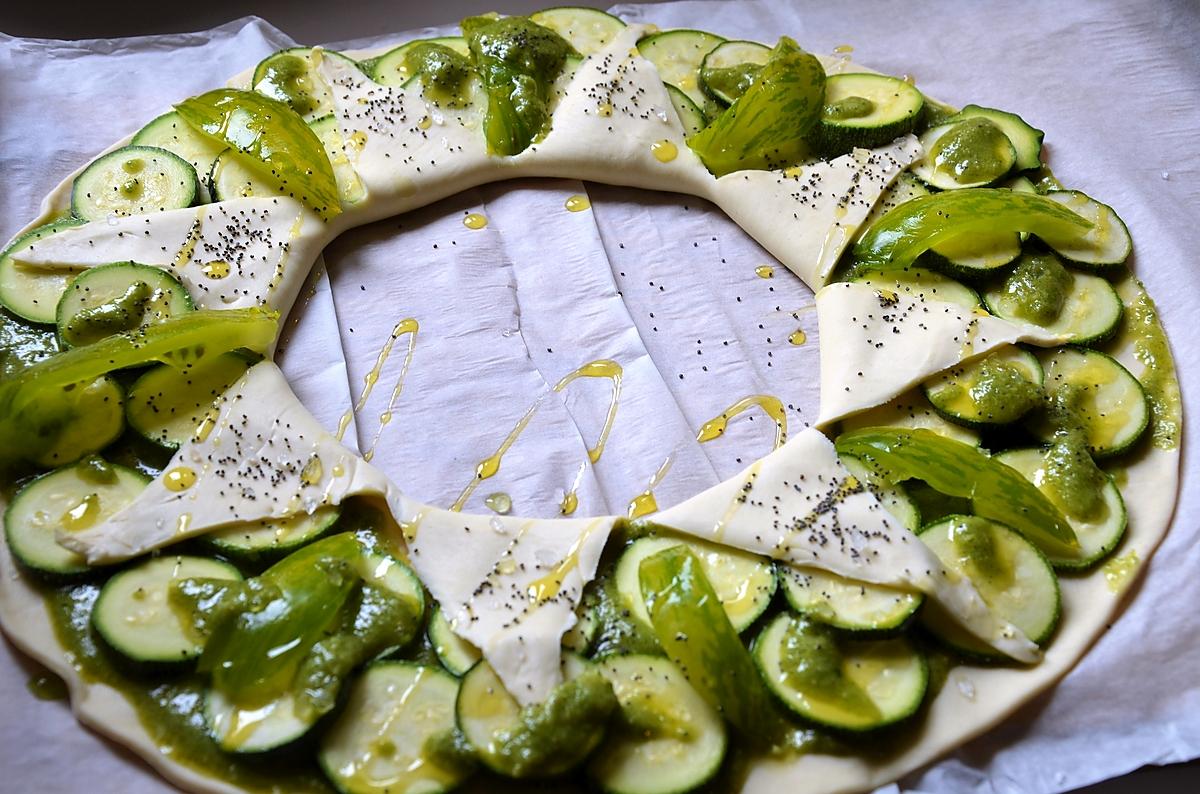 recette Tarte soleil vert