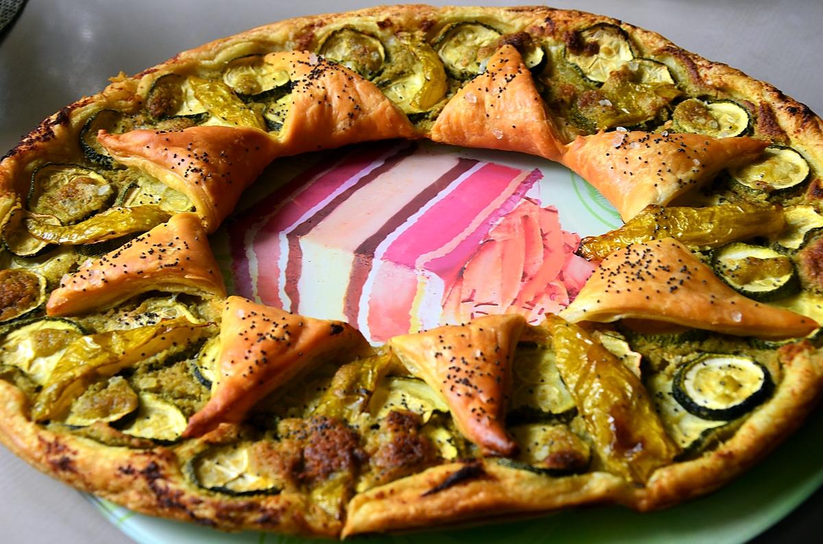 recette Tarte soleil vert