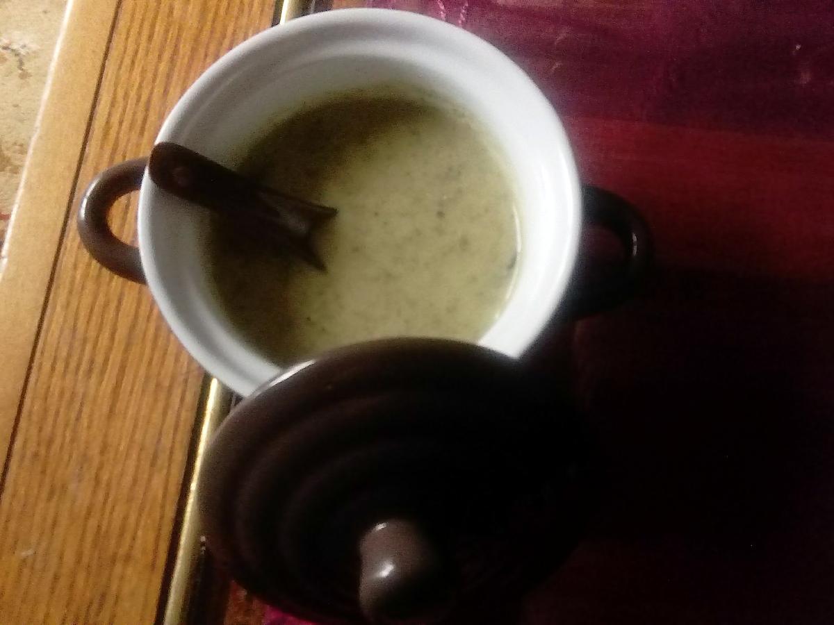 recette velouté   pourpier courgette  pomme de terre