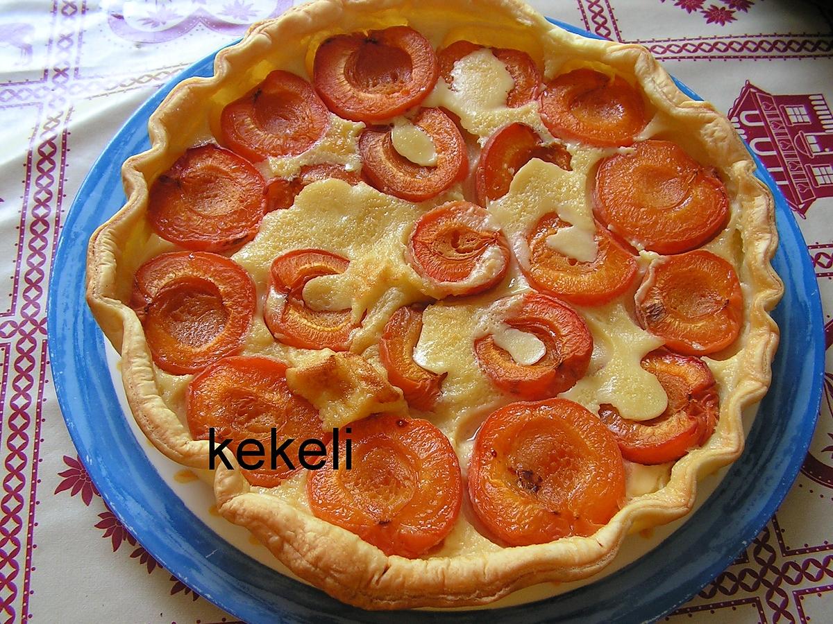 recette Tarte aux abricots facile et rapide