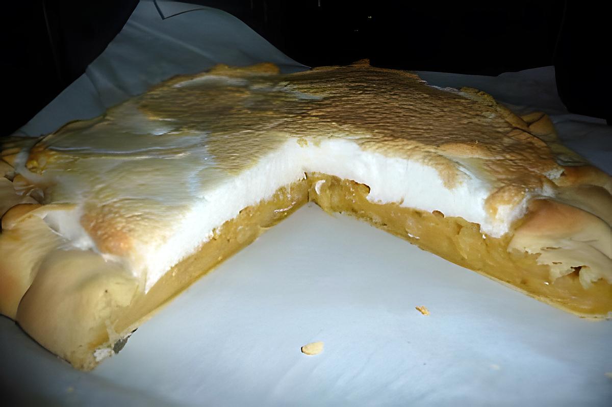 recette Tarte meringuée ... à la pomme