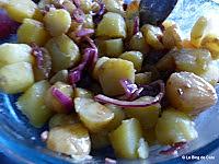 recette Salade de pommes de terre rattes