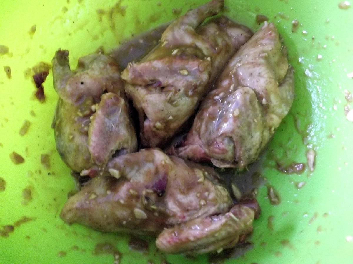 recette Marinade de Pigeons au barbecue