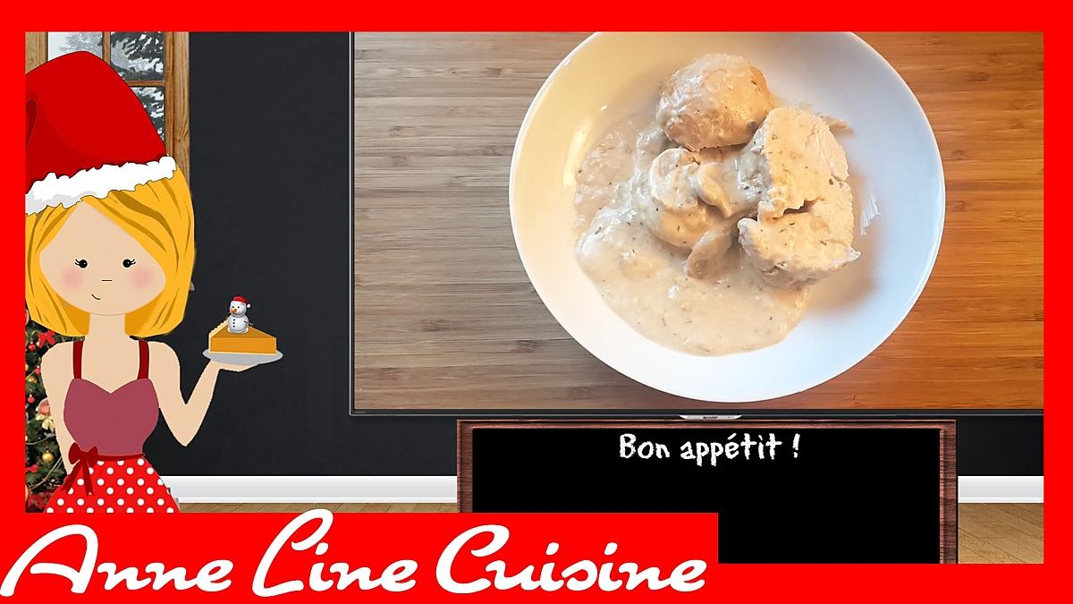 recette Rôti de dinde sauce mascarpone & champignons (Cookeo)