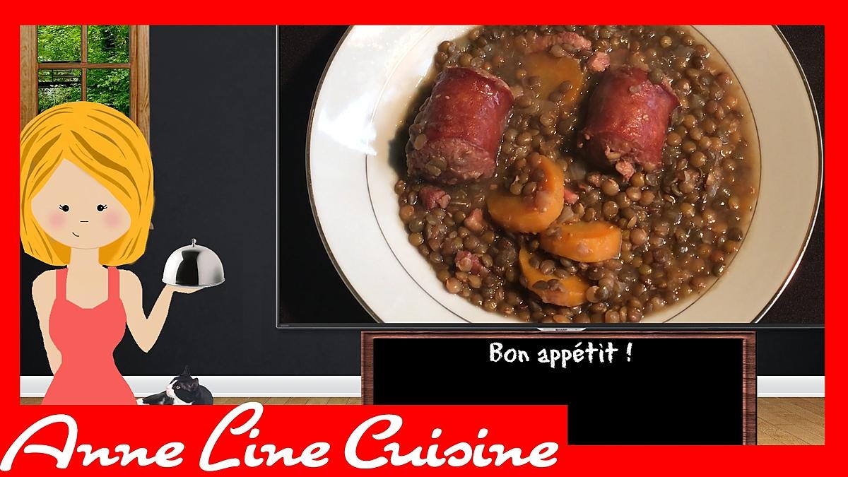 recette Saucisses lentilles (Cookeo)