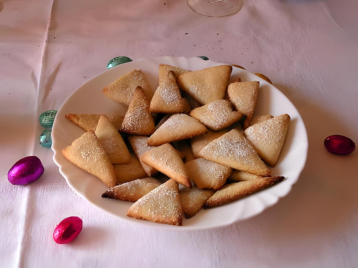 recette triangle au sucre glace